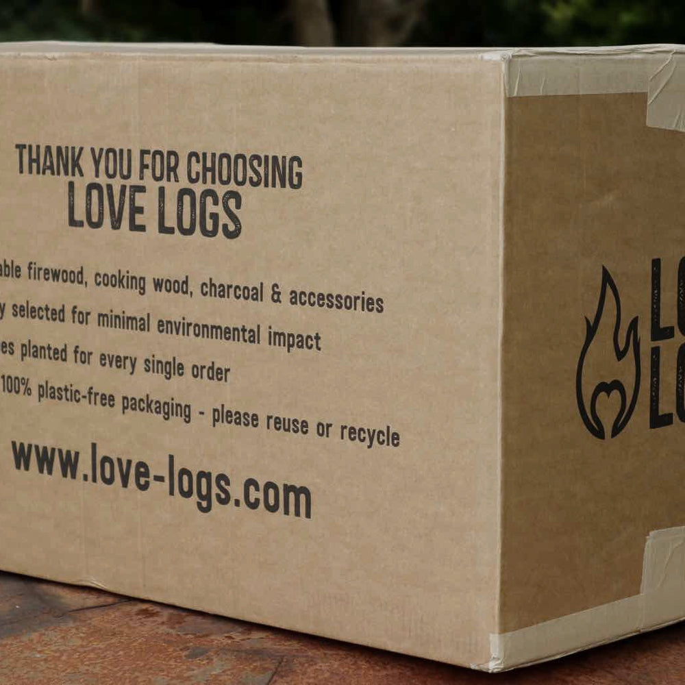 
                      
                        Love Logs Charcoal Box
                      
                    