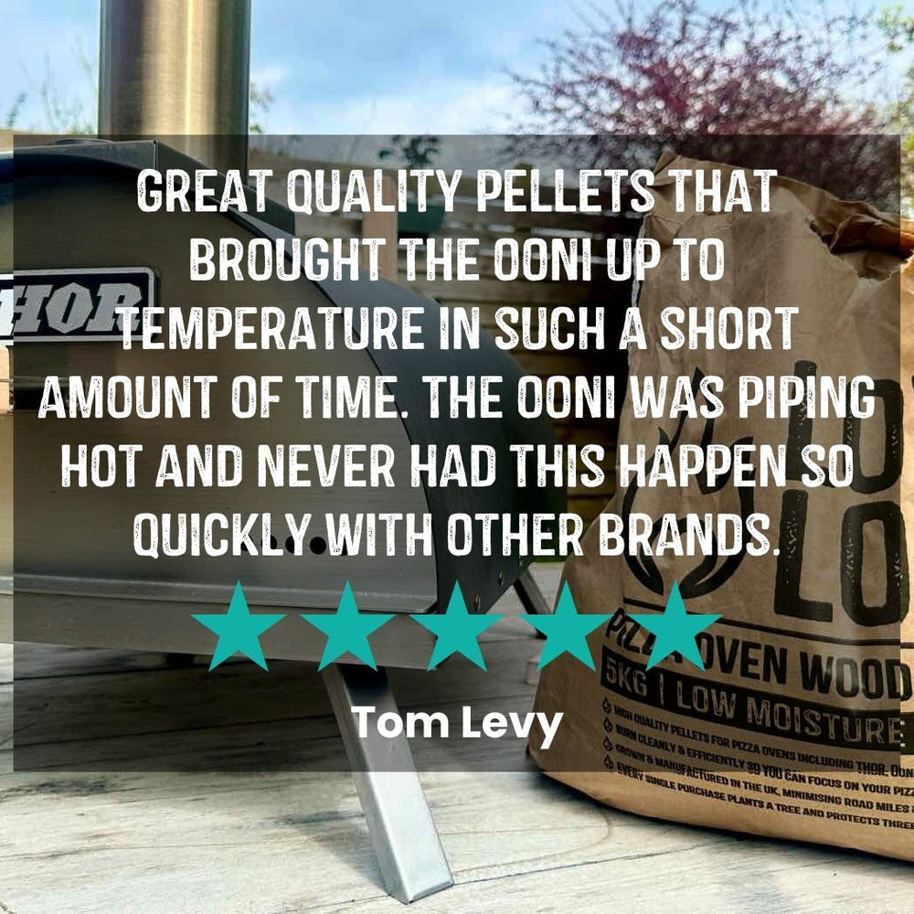 Customer Review of Love Logs Pizza Oven Wood Pellets